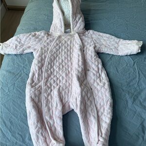 Nordstrom Pink Quilted Baby Outfit
